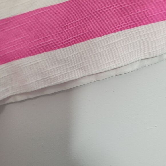 Kate Spade Pink White Striped Bow Dress Size 6 Preppy Cute Classic Party - Picture 9 of 10